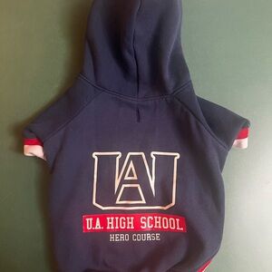BoxLunch My Hero Academia Dog Hoodie XL Very Good Condition - RUNS SMALL